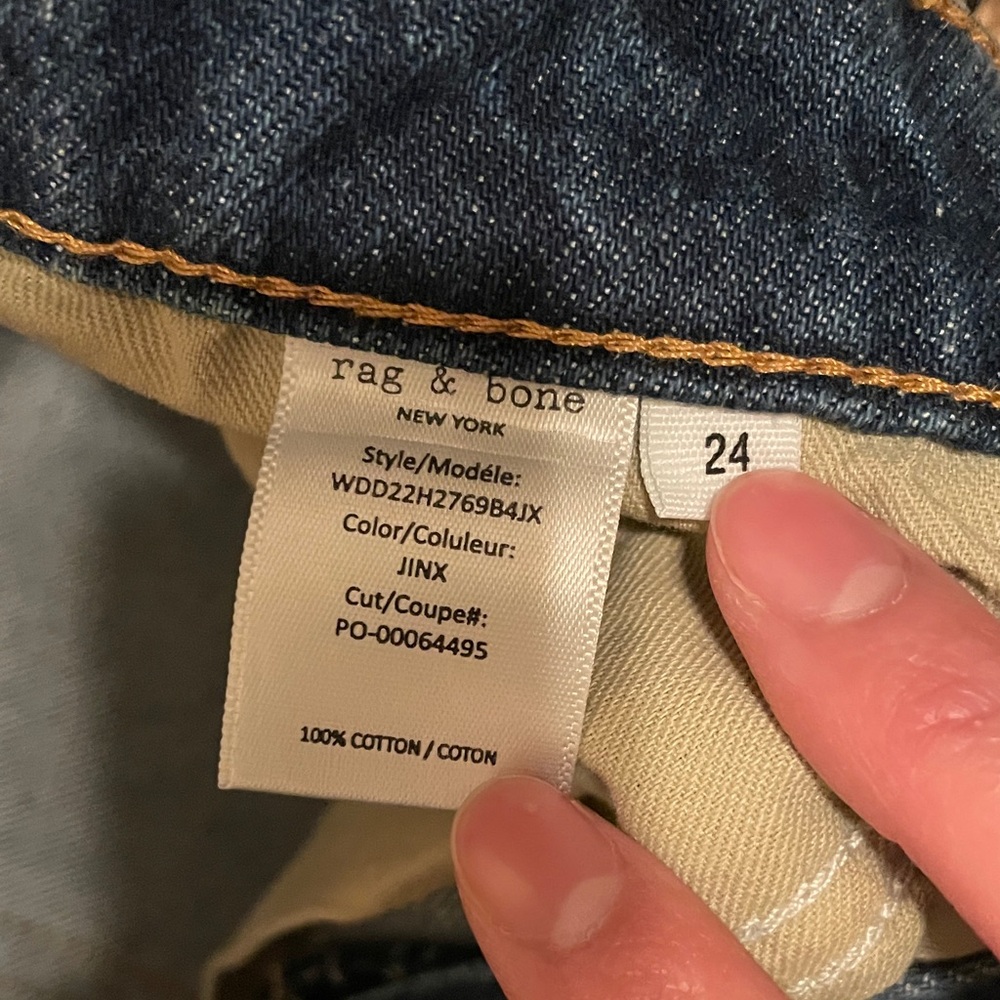 Rag & Bone Rosa mid-rise boyfriend Jean